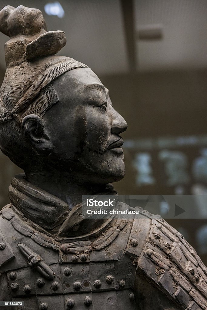 진시황 전사 - 로열티 프리 Qin Dynasty 스톡 사진