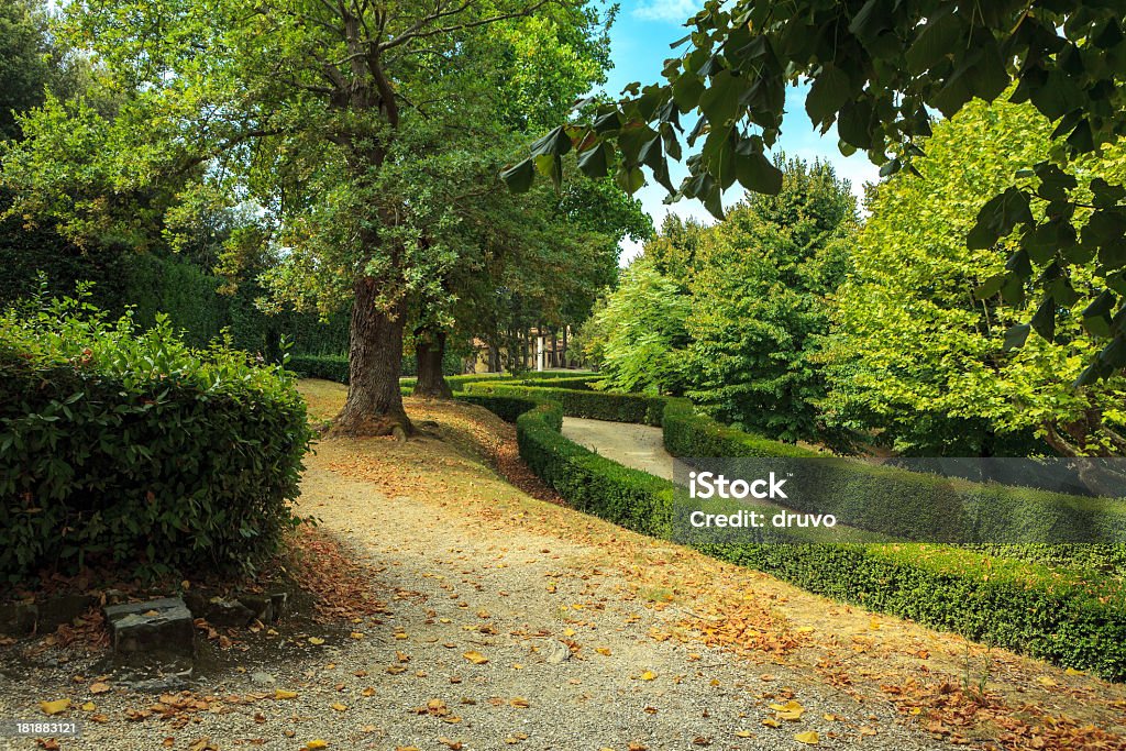 Magnifique parc, Florence, Italie - Photo de Antique libre de droits