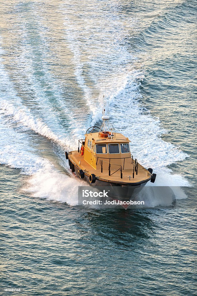 tug e de ferry-boat - Royalty-free Azul Foto de stock