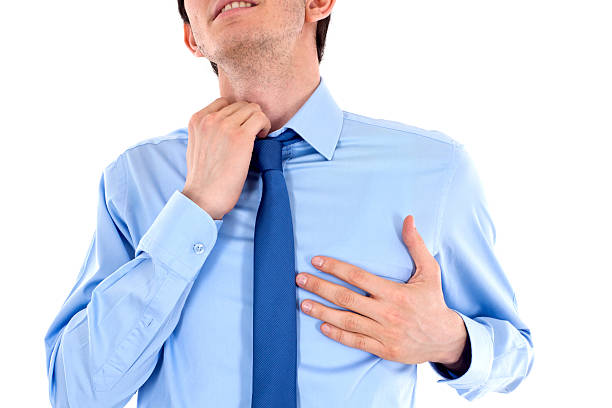 istock Businessman suffers a heart attack 181884234