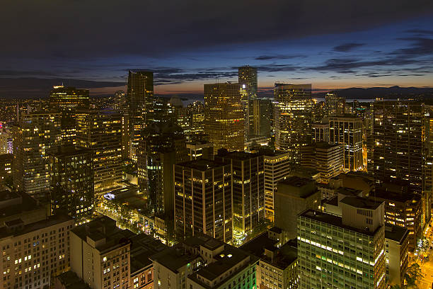 istock Vancouver BC City Downtown at Dusk 181884339
