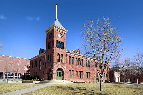 istock Clock tower in Flagstaff, Arizona 181884557