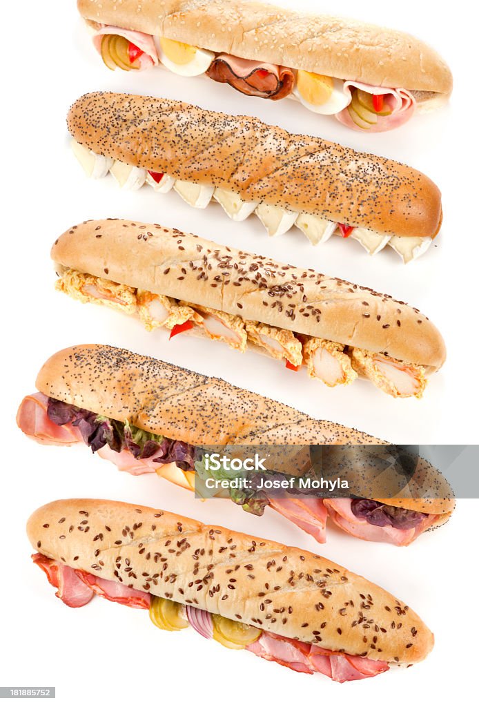 Gruppo di Baguette - Foto stock royalty-free di Antipasto