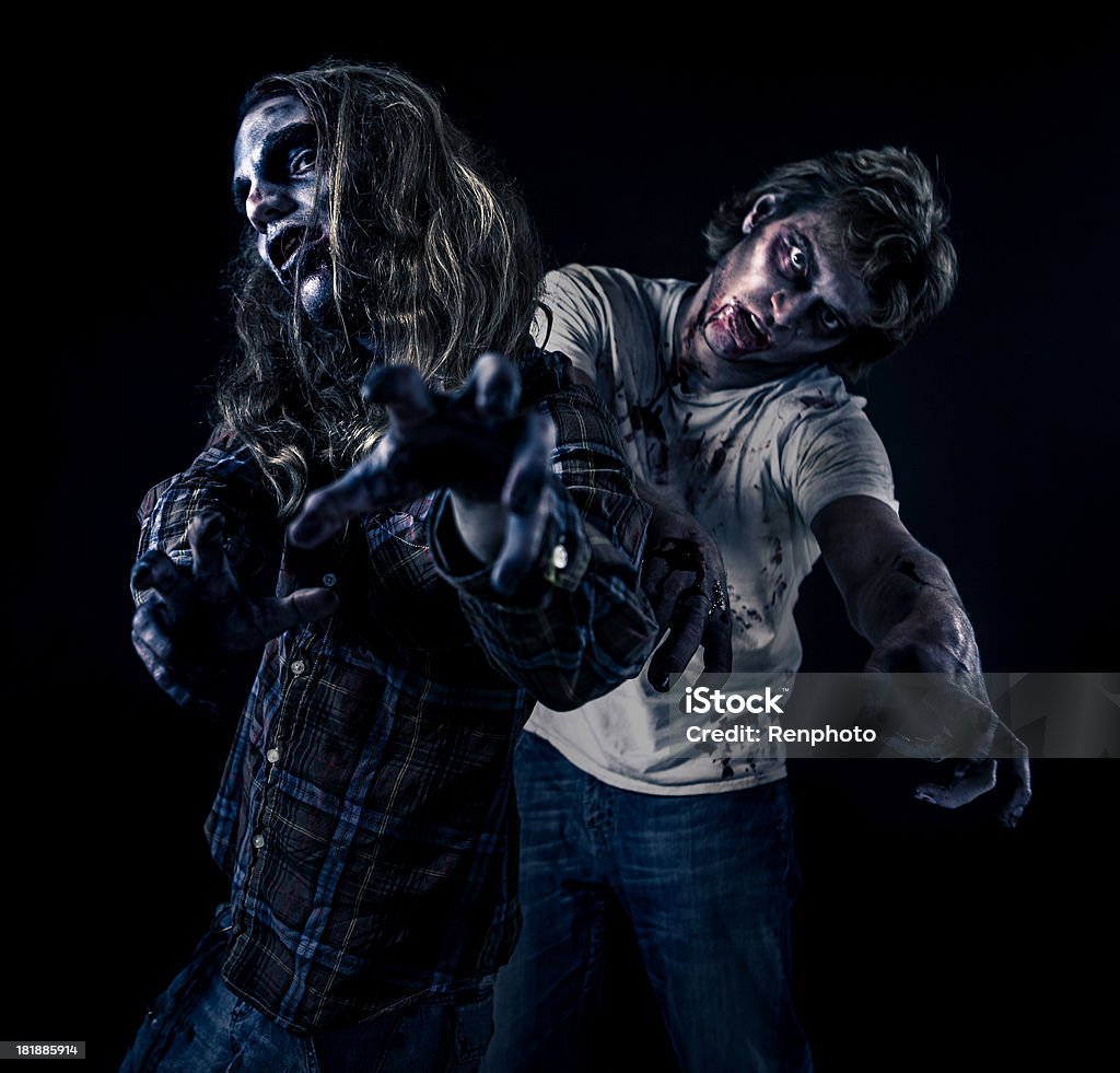Horror Zombie série - Royalty-free 30-39 Anos Foto de stock