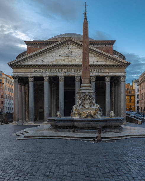 판테온, 로마 - ancient rome pantheon rome church dome 뉴스 사진 이미지