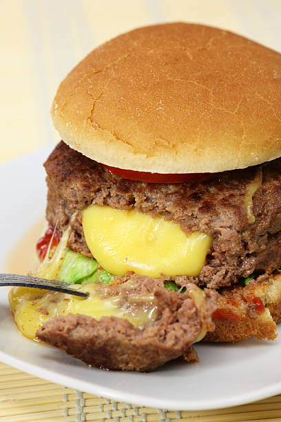 istock Inside-Out Cheeseburger or Juicy Lucy 181885951