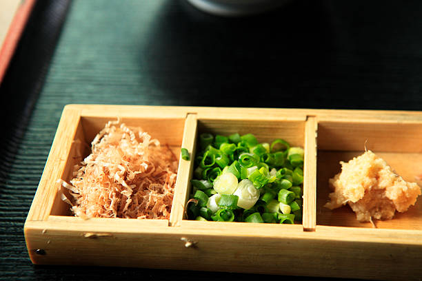 sushi side plates stock photo