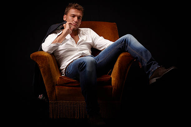 istock Man Portrait. Color Image 181886058
