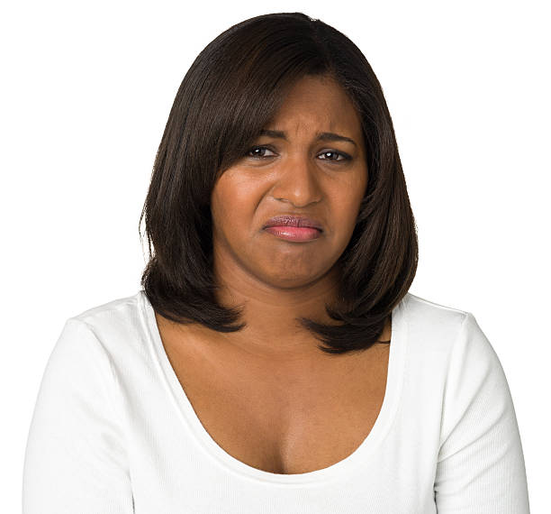 istock Disgusted Young Woman Looking At Camera 181886309