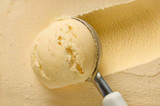 vanilla ice cream - 2640 imagens e fotografias de stock