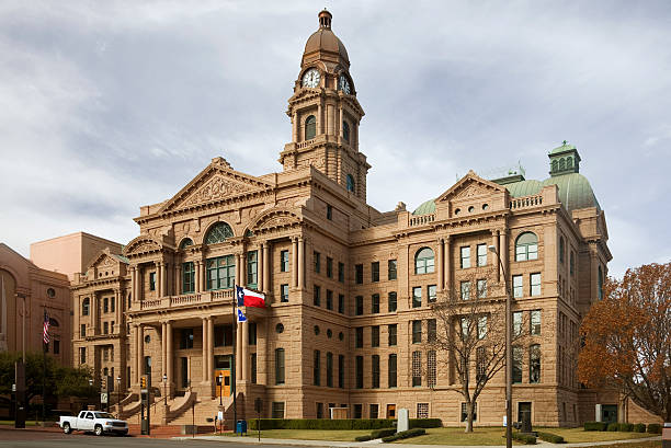 istock Tarrant County Courthouse, Renaissance Revival Architecture,  Fort Worth, Texas 181886971