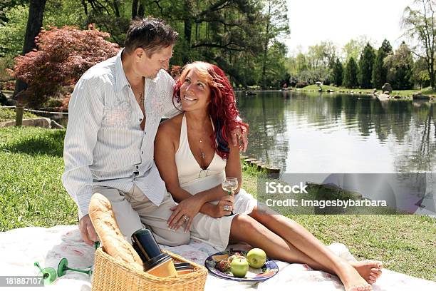 Picnic Stock Photo - Download Image Now - 30-34 Years, 50-54 Years, Adult