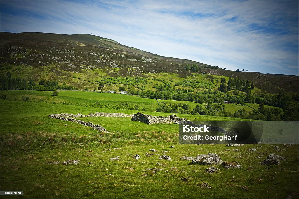 Scottish Cairngom Góry - Zbiór zdjęć royalty-free (Chmura)