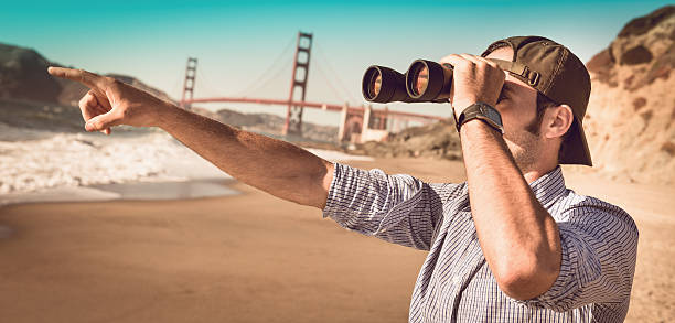 istock Traveler Looking forward on San Francisco 181887906