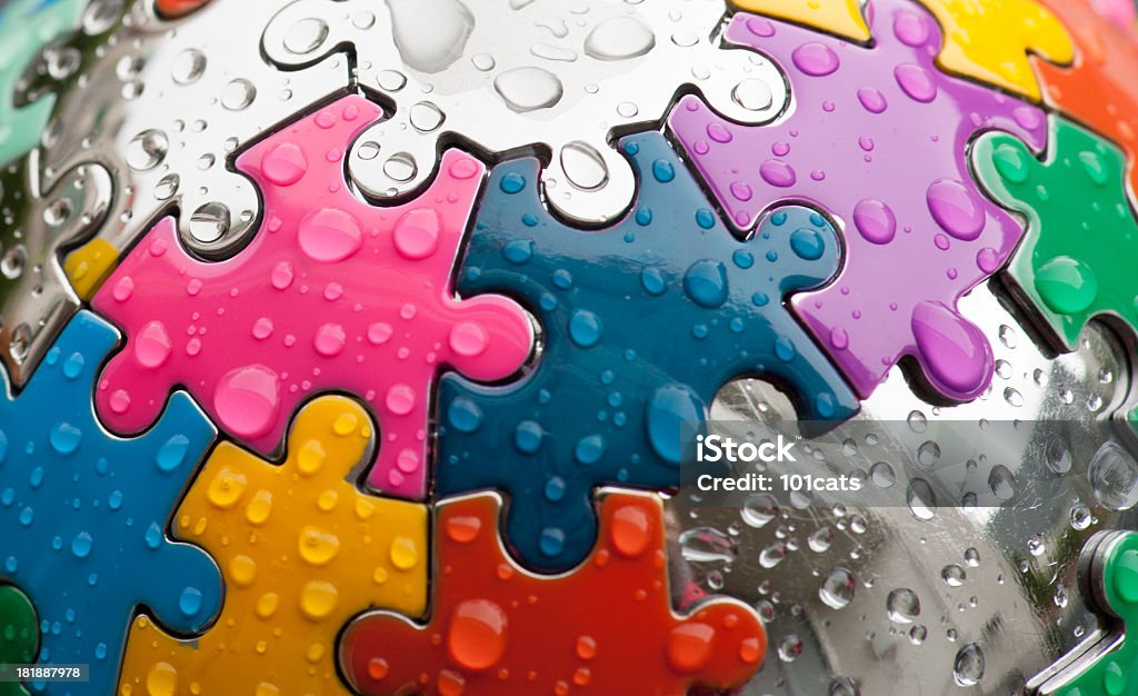puzzle de couleur - Photo de Abstrait libre de droits