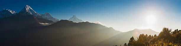 istock Glorious mountain dawn panorama Annapurna peaks Himalayas Nepal 181888073
