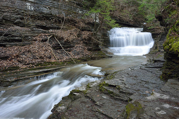 istock Waterfalls in Buttermilk Falls State Park 181888093