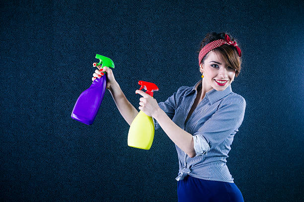 istock Pin-up housewife 181888118