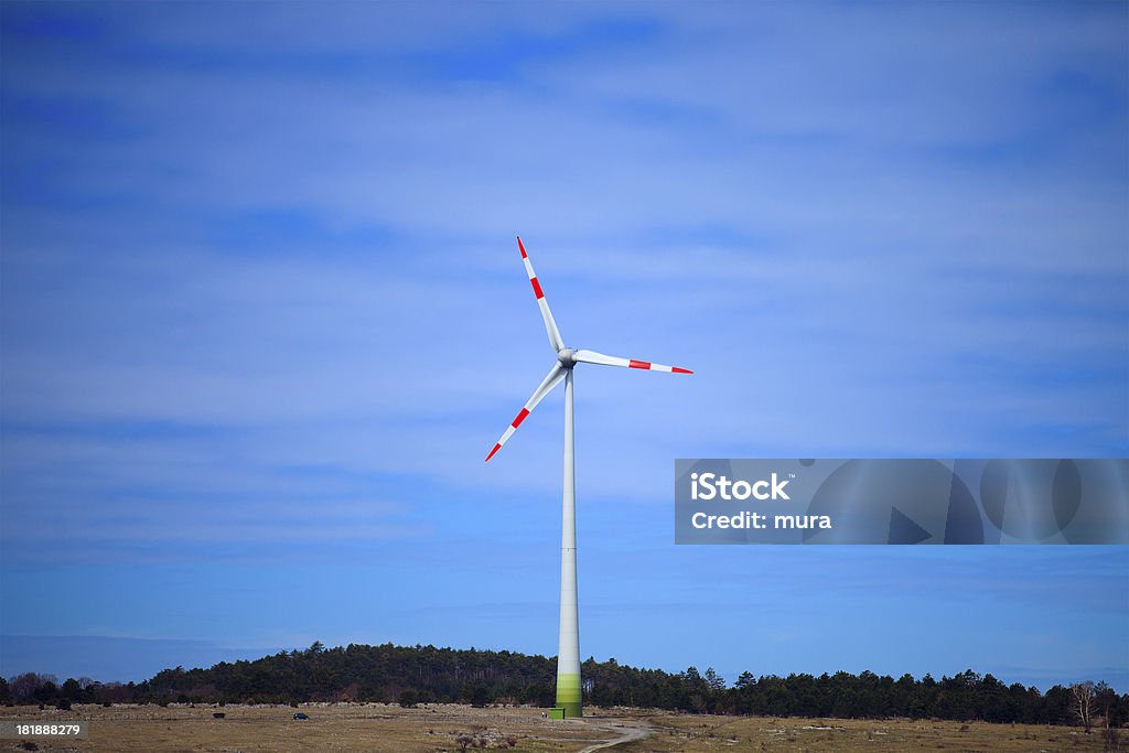 風力エネルギー変換 - グリーンテクノロジーのロイヤリティフリーストックフォト