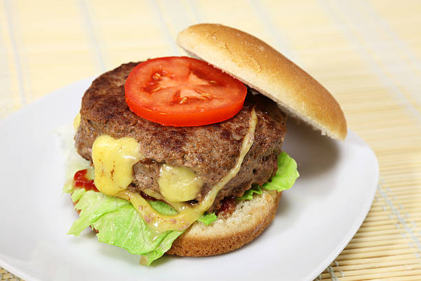 istock Inside-Out Cheeseburger or Juicy Lucy 181888655