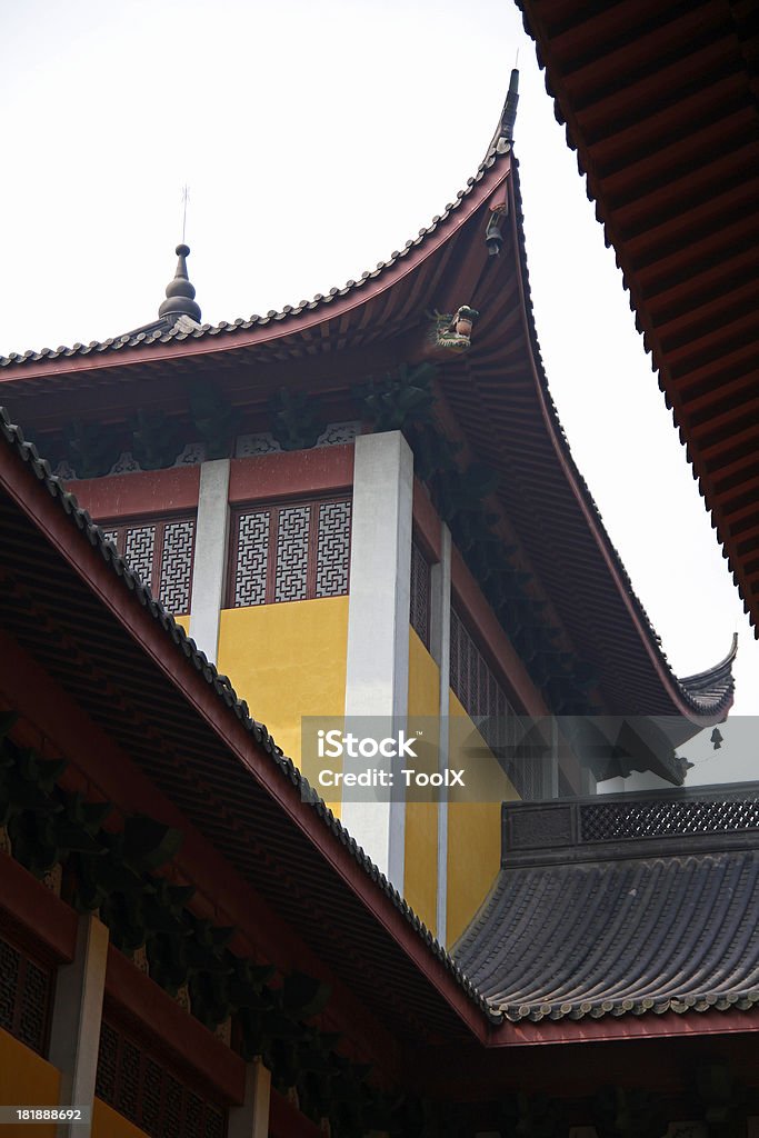 Lingyin Templo Budista - Royalty-free Ao Ar Livre Foto de stock