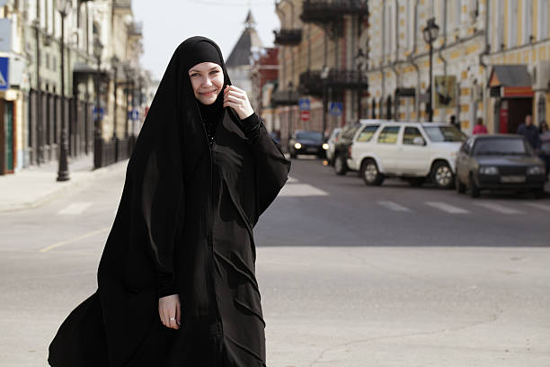 istock young woman in Muslim clothes 181888848