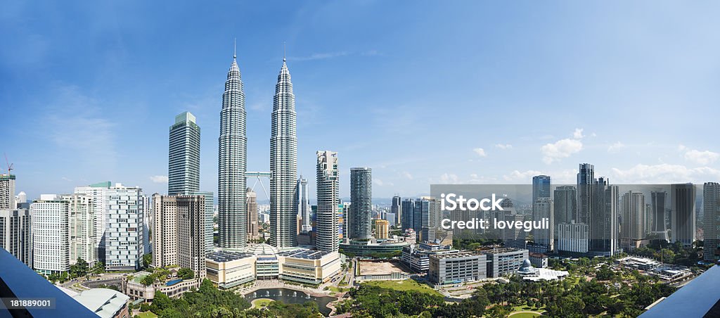 Paesaggio urbano di kuala Lumpur - Foto stock royalty-free di Kuala Lumpur