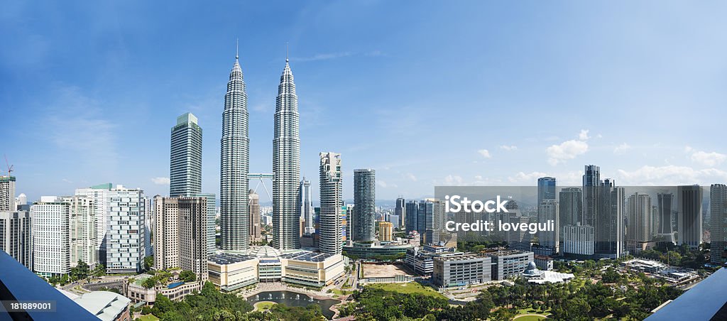 Krajobraz miejski kuala lumper - Zbiór zdjęć royalty-free (Kuala Lumpur)