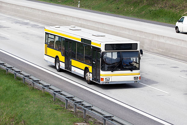 usługi publicznych pojazdu - bus speed transportation public utility zdjęcia i obrazy z banku zdjęć