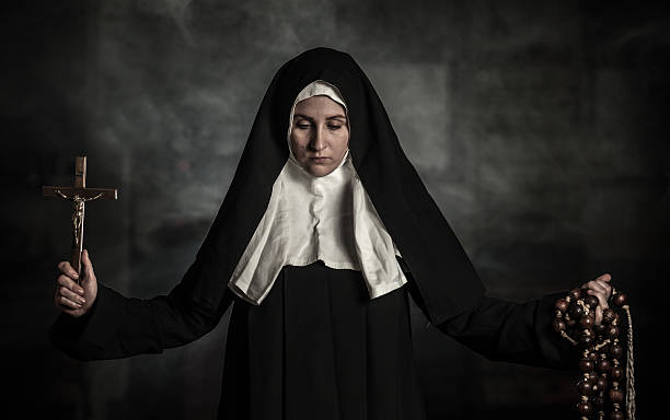 istock Praying at the church 181889434