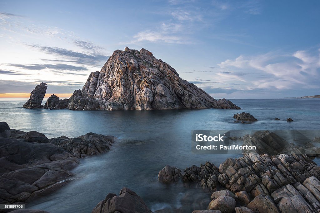 Sugarloaf Rock, cabo Naturaliste, Australia occidental - Foto de stock de Río Margaret libre de derechos