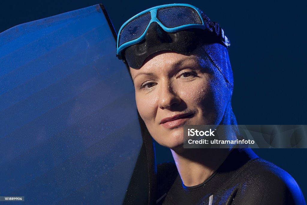 Weibliche Schwimmer - Lizenzfrei Badeanzug Stock-Foto