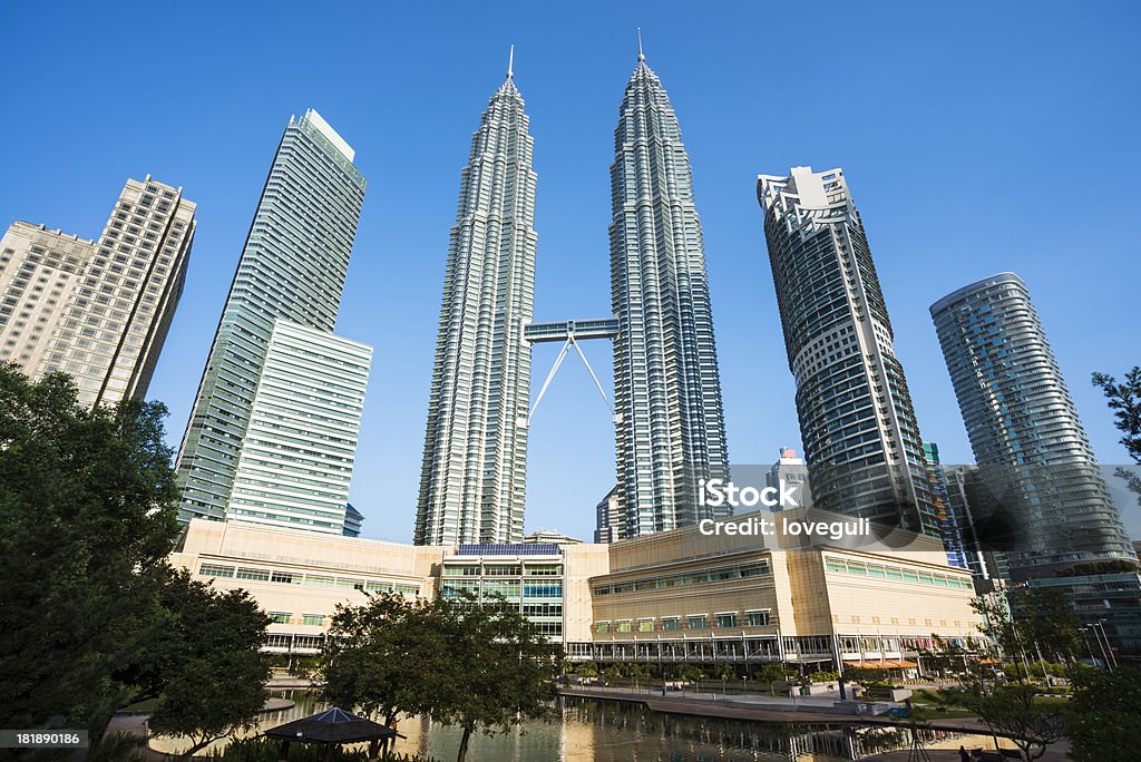 Cidade de kuala Lumpur - Foto de stock de Alto - Descrição Geral royalty-free