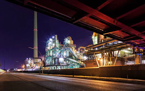 Photo of Industrie at twilight