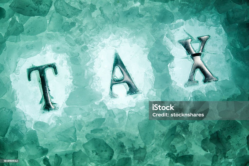 Steuern-Freeze - Lizenzfrei Steuern Stock-Foto