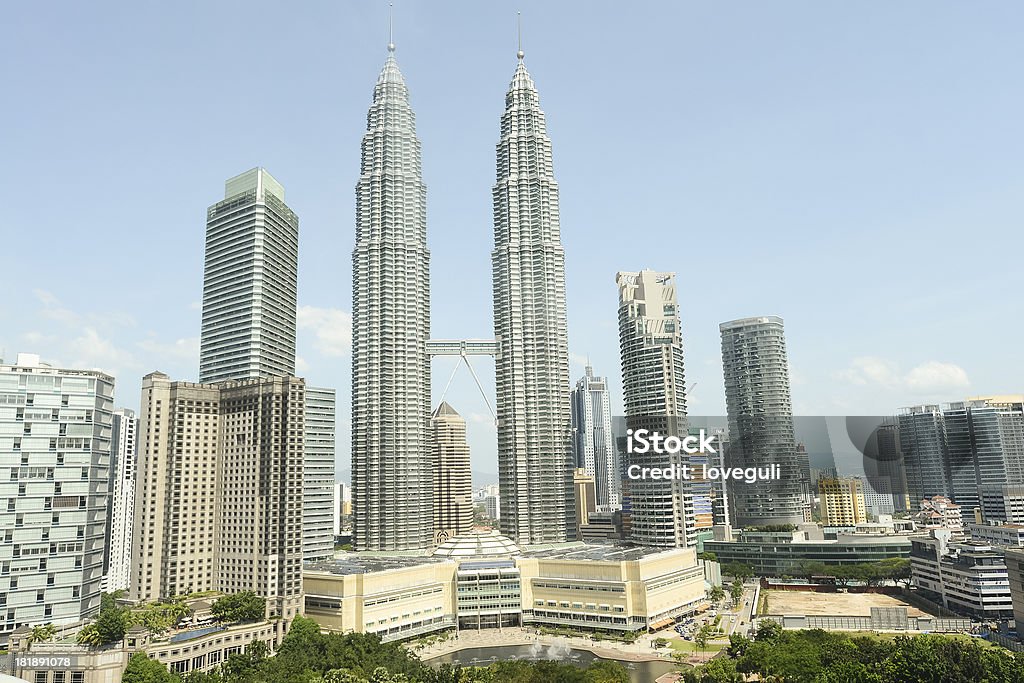 Paisagem de kuala Lumpur - Foto de stock de Alto - Descrição Geral royalty-free