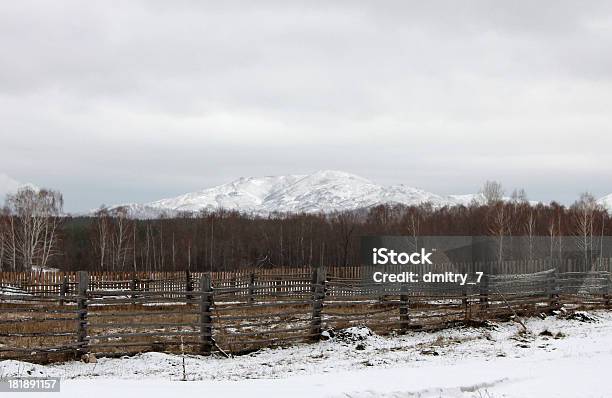 Valla De Madera Foto de stock y más banco de imágenes de Agricultura - Agricultura, Aire libre, Aldea