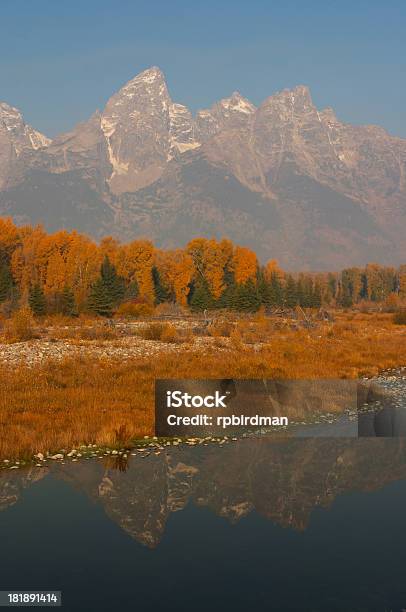 Herbst Im Tetons Stockfoto und mehr Bilder von Berg - Berg, Berg Mount Moran, Fluss