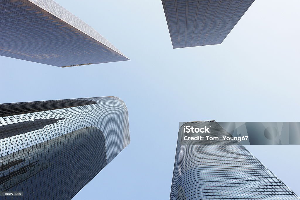 Центр города небоскребы бизнес-центр - Стоковые фото Архитектура роялти-фри