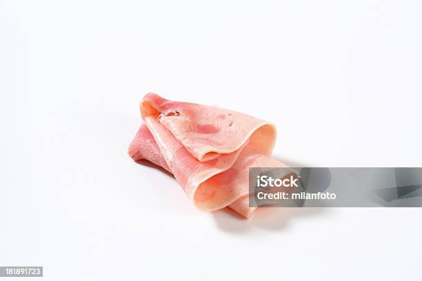 Slice Of Ham Stock Photo - Download Image Now - Close-up, Cross Section, Cut Out