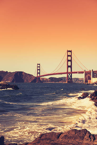 istock San Francisco golden gate bridge and rocky coast 181891787