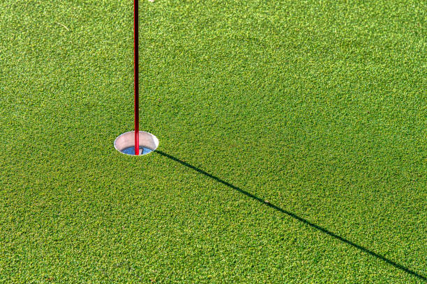 istock Beautiful mini golf course at sunny day. 1818920025