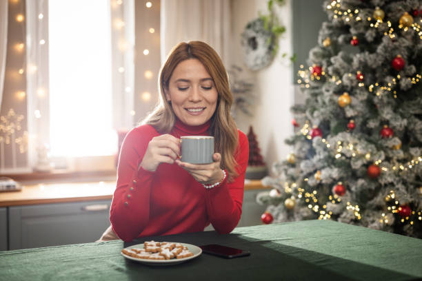 istock Christmas joy at home 1818920600