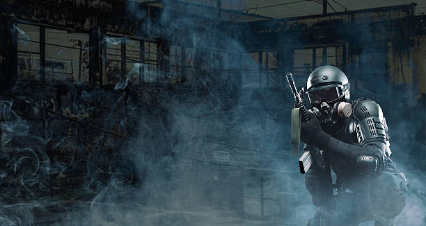 Assult Rifle terrorist post apocalypse soldier AR-15