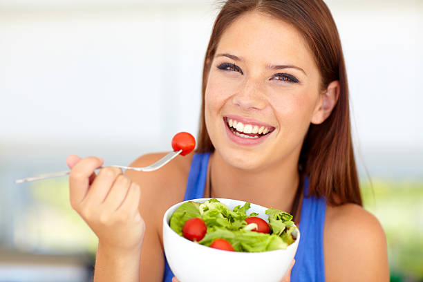 istock She's made the healthy choice! 181892319
