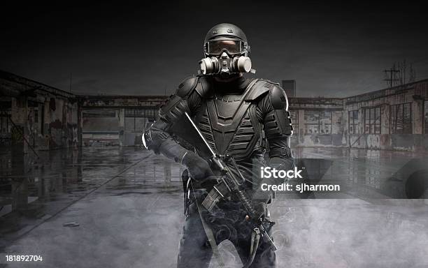 Black Ops Тактических После Apocalypse Солдату Ar 15 — стоковые фотографии и другие картинки Винтовка AR-15