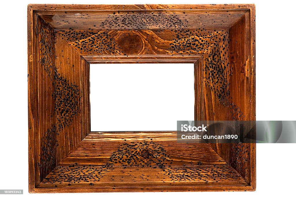 Cornice in legno - Foto stock royalty-free di Arredamento