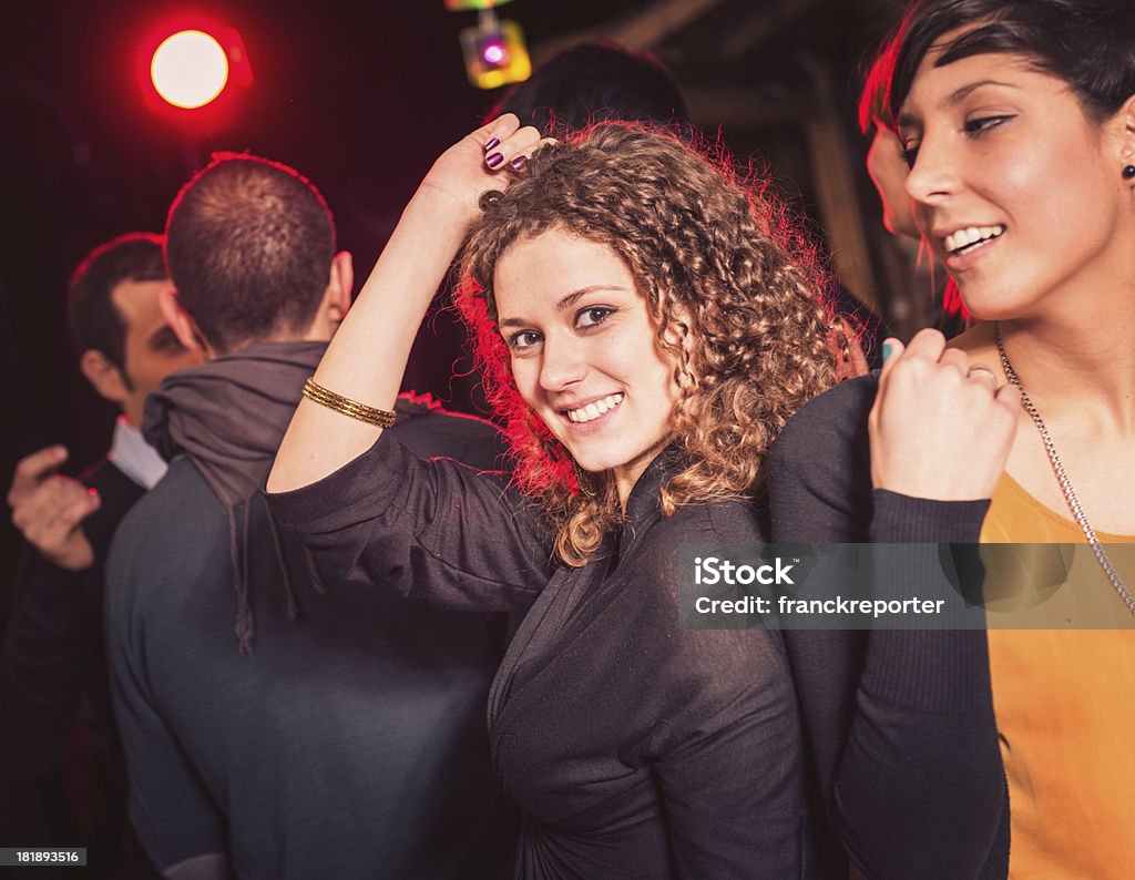 People dancing at disco  20-29 Years Stock Photo