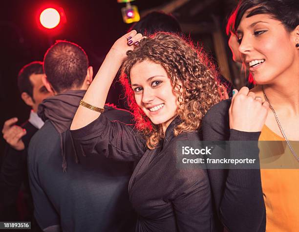 People Dancing At Disco Stock Photo - Download Image Now - 20-29 Years, Activity, Adolescence