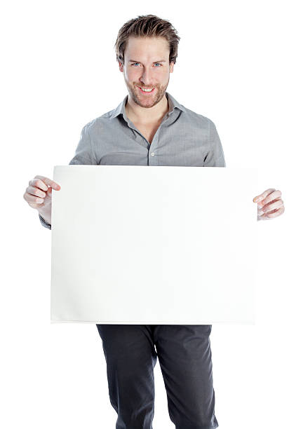 istock Attractive man wearing a grey shirt isolated on white background 181893732